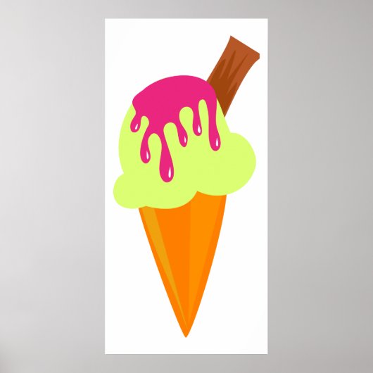 Ice Cream Poster (Voorkant)