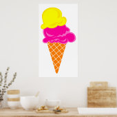 Ice Cream Poster (Keuken)