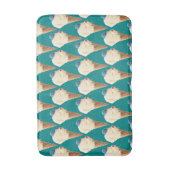 Ice Cream Puppy Pattern Badmat (Voorkant Verticaal)