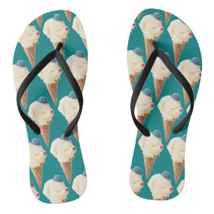 Ice Cream Puppy Pattern Teenslippers