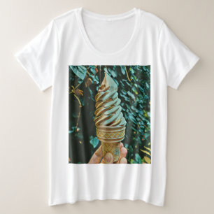 Ice cream recipe grote maat t-shirt