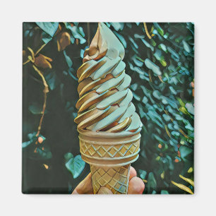 Ice cream recipe magneet