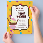 Ice Cream Salon Flyer (Hand)