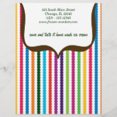 Ice Cream salon Flyer (Achterkant)