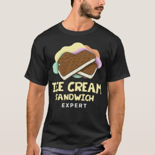 Ice Cream Sandwich Gift Cookie Recipe T-shirt