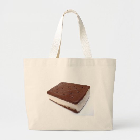 Ice Cream Sandwich Grote Tote Bag (Voorkant)