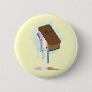 Ice Cream Sandwich Ronde Button 5,7 Cm