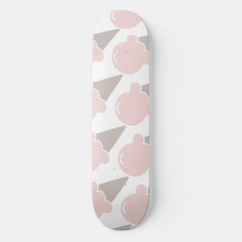 Ice Cream Schattige Aardbei roze handdoek Skateboard