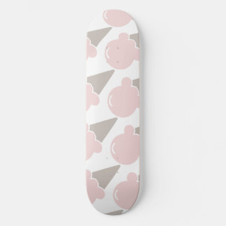 Ice Cream Schattige Aardbei roze handdoek Skateboard