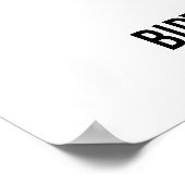 Ice Cream Scoop Birthday Party Poster (Hoek)