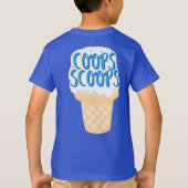 Ice Cream Shirt for Kids (Achterkant)