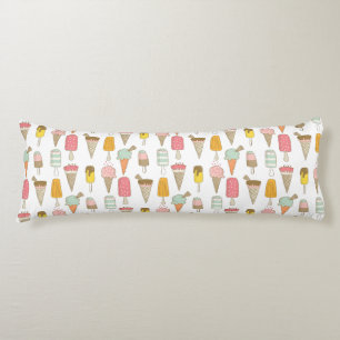 Ice Cream Shop Novelty Pillow Lichaamskussen