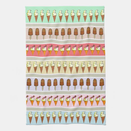 Ice Cream Shop Theedoek (Verticaal)