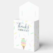 Ice Cream Shower Bedankdoosjes (Geopend)