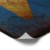 Ice Cream Sign Antiek Replica Poster (Hoek)