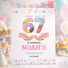 Ice Cream “Six Seven” 7th Birthday Party for Kids