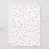 Ice Cream Six Seven Girl Birthday Invitation (Dos)