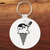 Ice Cream Sleutelhanger (Voorkant)