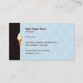 Ice Cream Slogans Visitekaartjes (Achterkant)