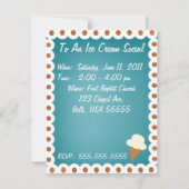 Ice Cream Social Party Invitation (Dos)