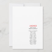 Ice Cream Sprinkle Baby shower - bewerkbare naam,  Kaart (Achterkant)