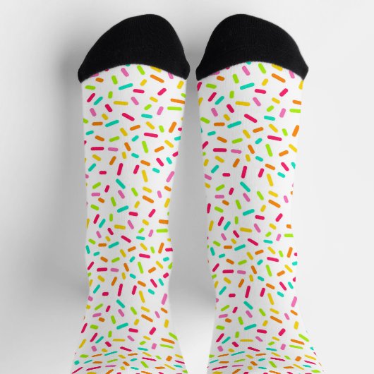 Ice Cream Sprinkles Pattern Socks Sokken (Top)