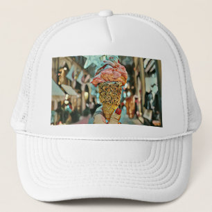 Ice cream sprinkles trucker pet