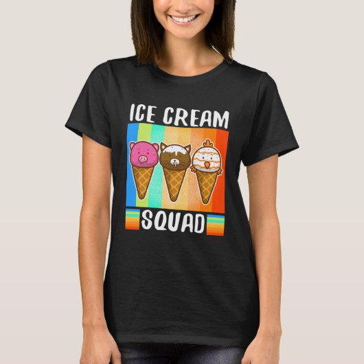 Ice cream squad 2 t-shirt (Voorkant)
