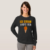 Ice Cream Squad-offertes T-shirt (Voorkant volledig)