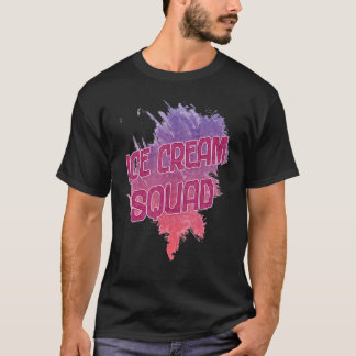 Ice Cream Squad Sarcastic Joke T-shirt