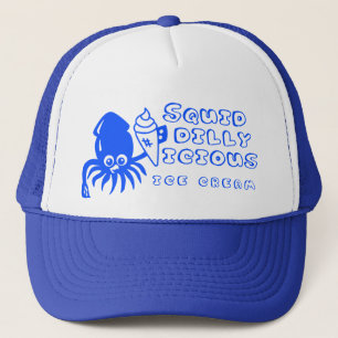 Ice Cream Squid Pet - blauw