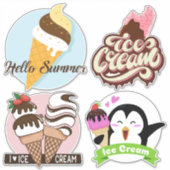 Ice Cream Sticker (Voorkant)