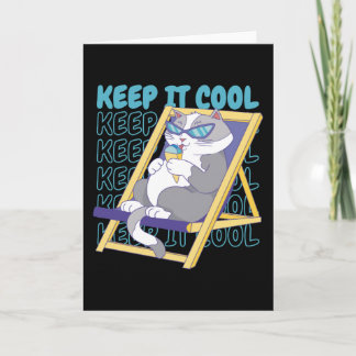 Ice Cream Summer Beach Ice Cream Vacation Cat Kaart