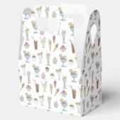 Ice Cream Sundae Collage Bedankdoosjes (Geopend)