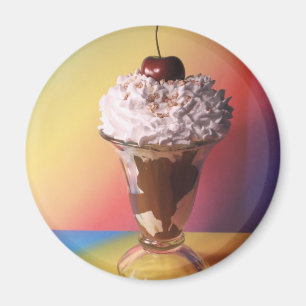 Ice Cream Sundae Fridge Magnet Magneet
