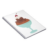 Ice Cream Sundae Notitieboek (Rechterzijde)