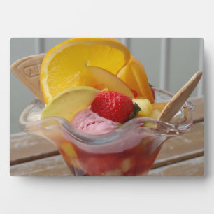 Ice Cream Sundae plaque Fotoplaat