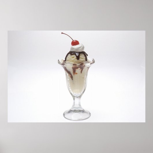 Ice Cream Sundae Poster (Voorkant)