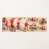 Ice cream sundae premium yogamat (Voorkant (horizontaal))