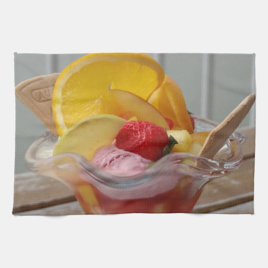 Ice Cream Sundae serviettes de cuisine (Horizontal)