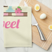 Ice Cream Sundae Summery-behandelingen Theedoek (Quarter Fold)