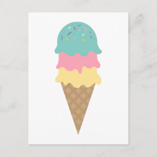 Ice Cream Sweet Briefkaart