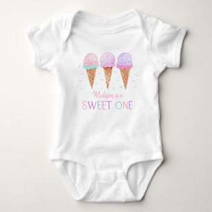 Ice Cream Sweet One Birthday Romper