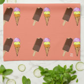 Ice Cream Theedoek (Gevouwen)