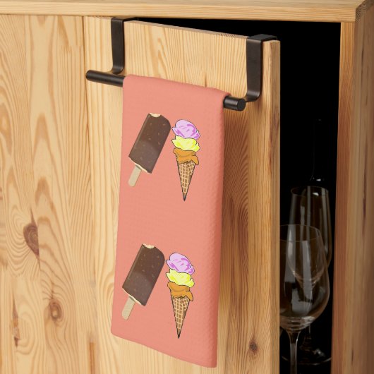 Ice Cream Theedoek (Derde Gevouwen)