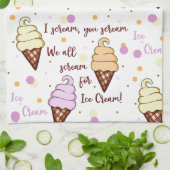 Ice Cream Theedoek (Gevouwen)