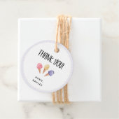 Ice Cream Theme Bedankt Bedankjes Labels (In situ)