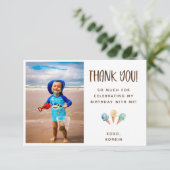 Ice Cream Theme Bedankt voor je foto (Staand voorkant)