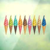 Ice Cream Theme - Zo lekker! Raamsticker (Vel 3)
