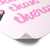 Ice Cream Therapy - Funny Summer Quote Poster (Hoek)